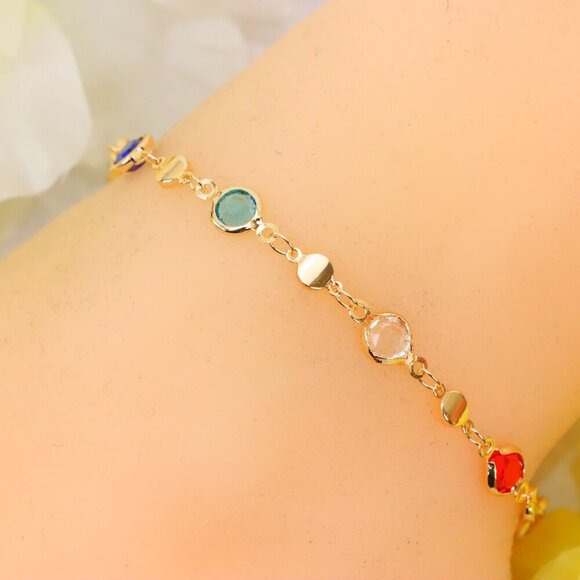 Minimalist Anklet, Sleek & Modern Design, Women’s Fashion, YC110464-A - Picture 4 of 10